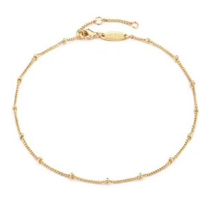 Dainty Gold Satellite Anklet