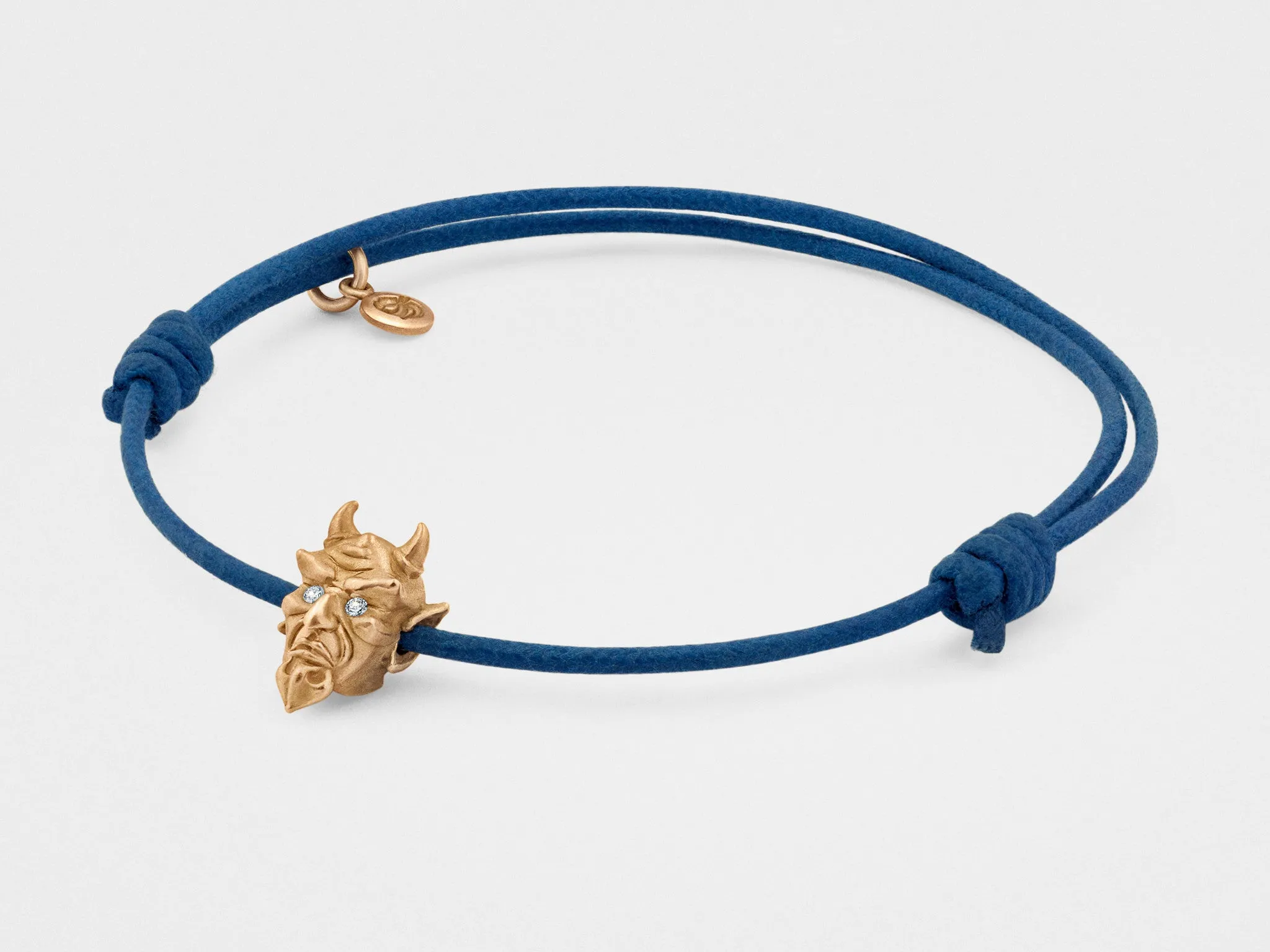 Devil Bracelet in Rose Gold with Diamond Eyes