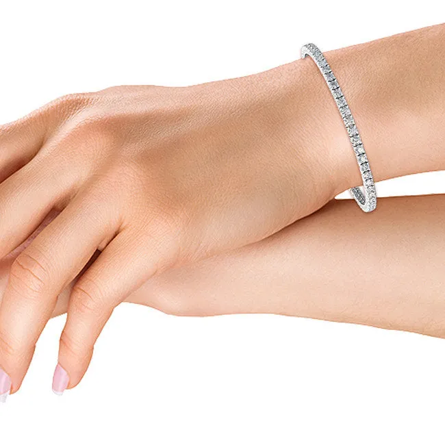 Diamond Tennis Bracelets - 3 Sizes
