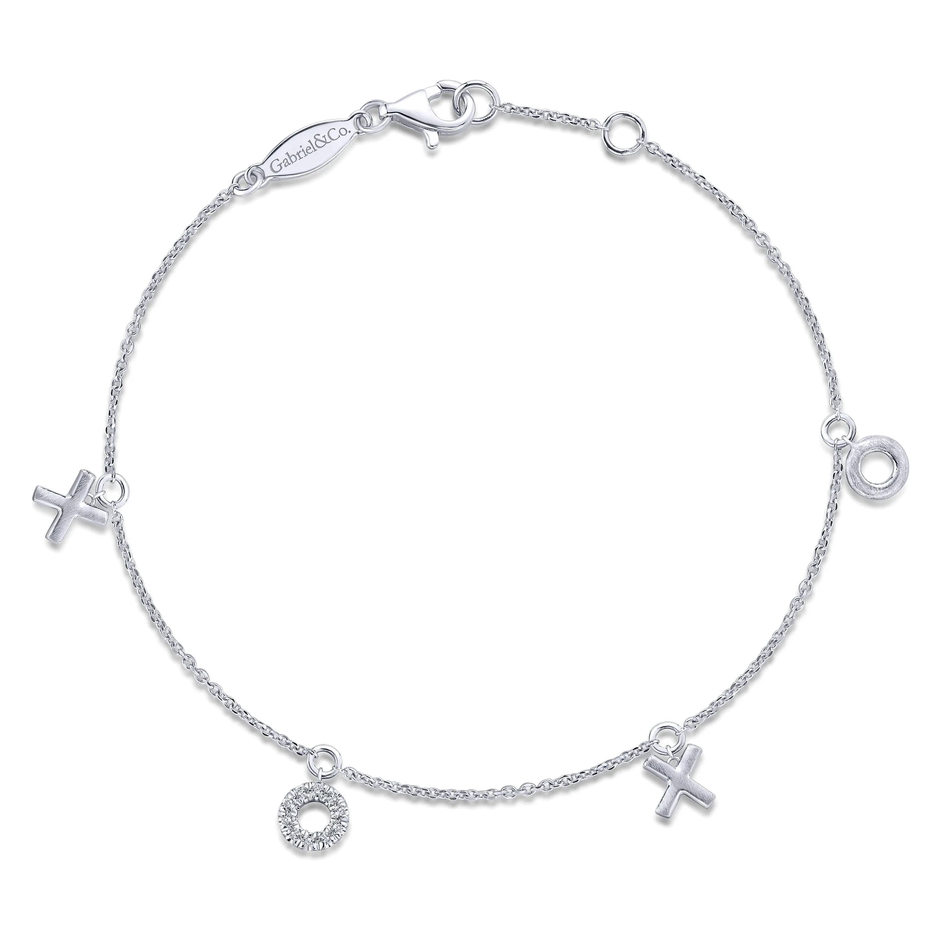 Diamond XOXO Bracelet