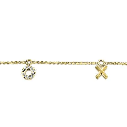 Diamond XOXO Bracelet