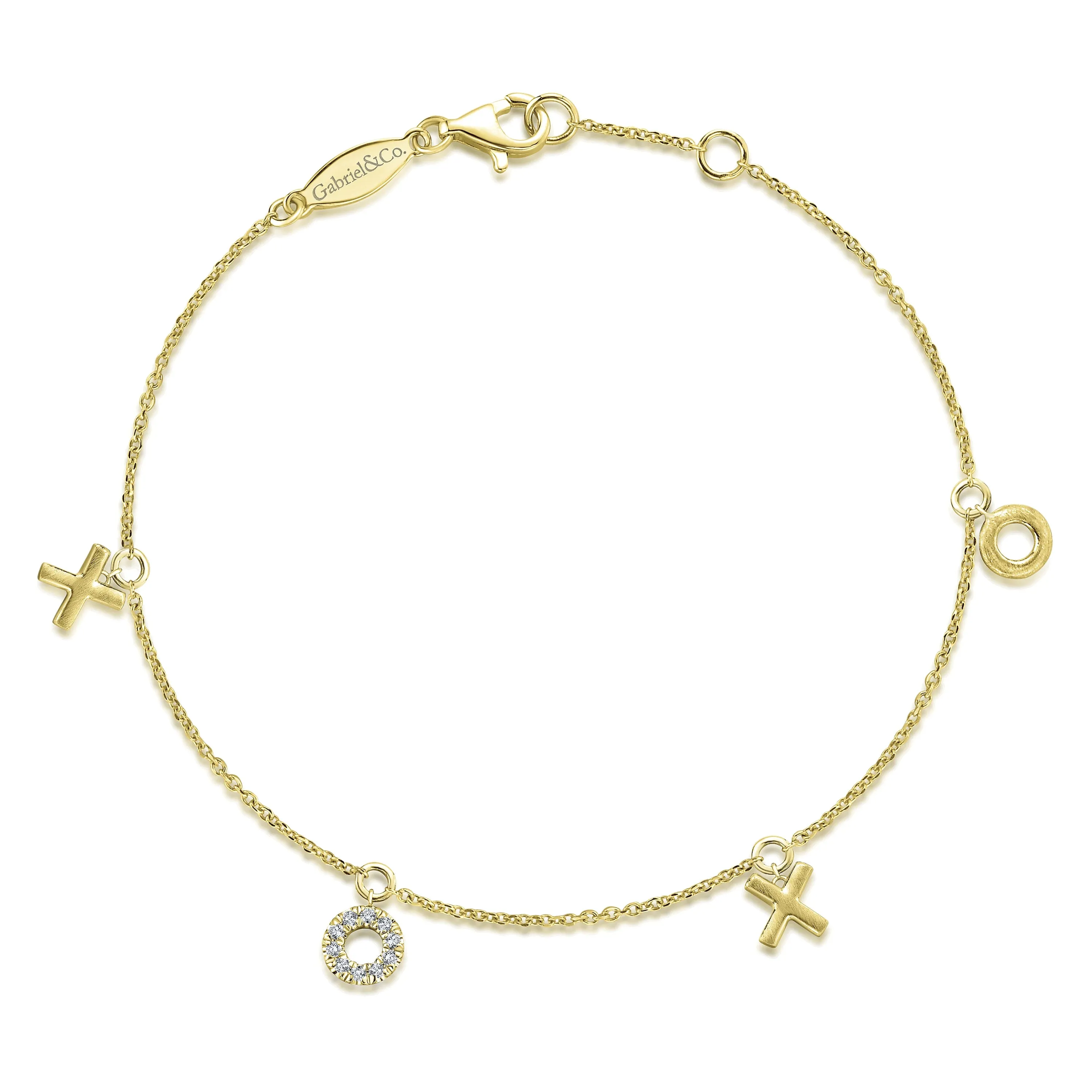 Diamond XOXO Bracelet