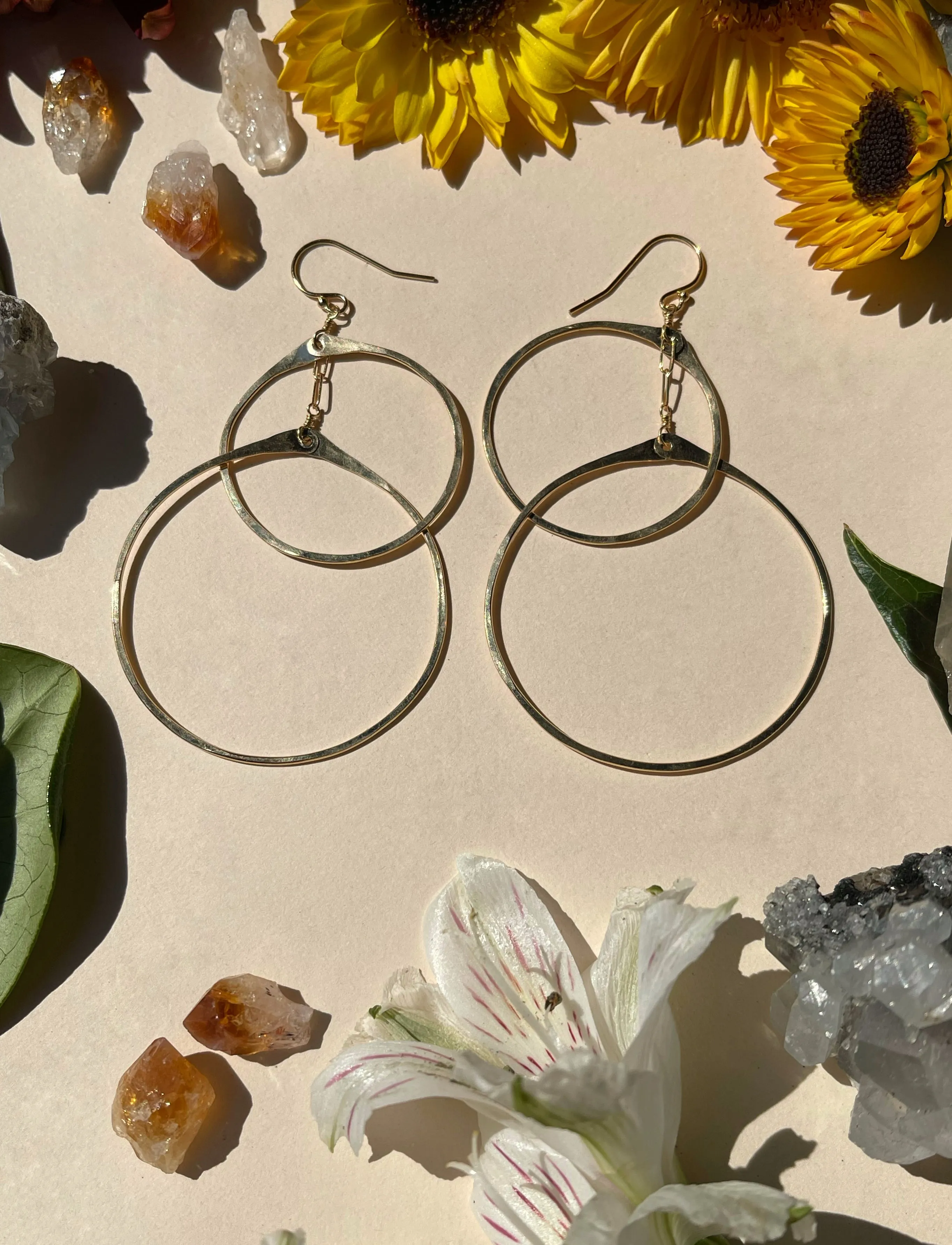 Double Circle Hoops