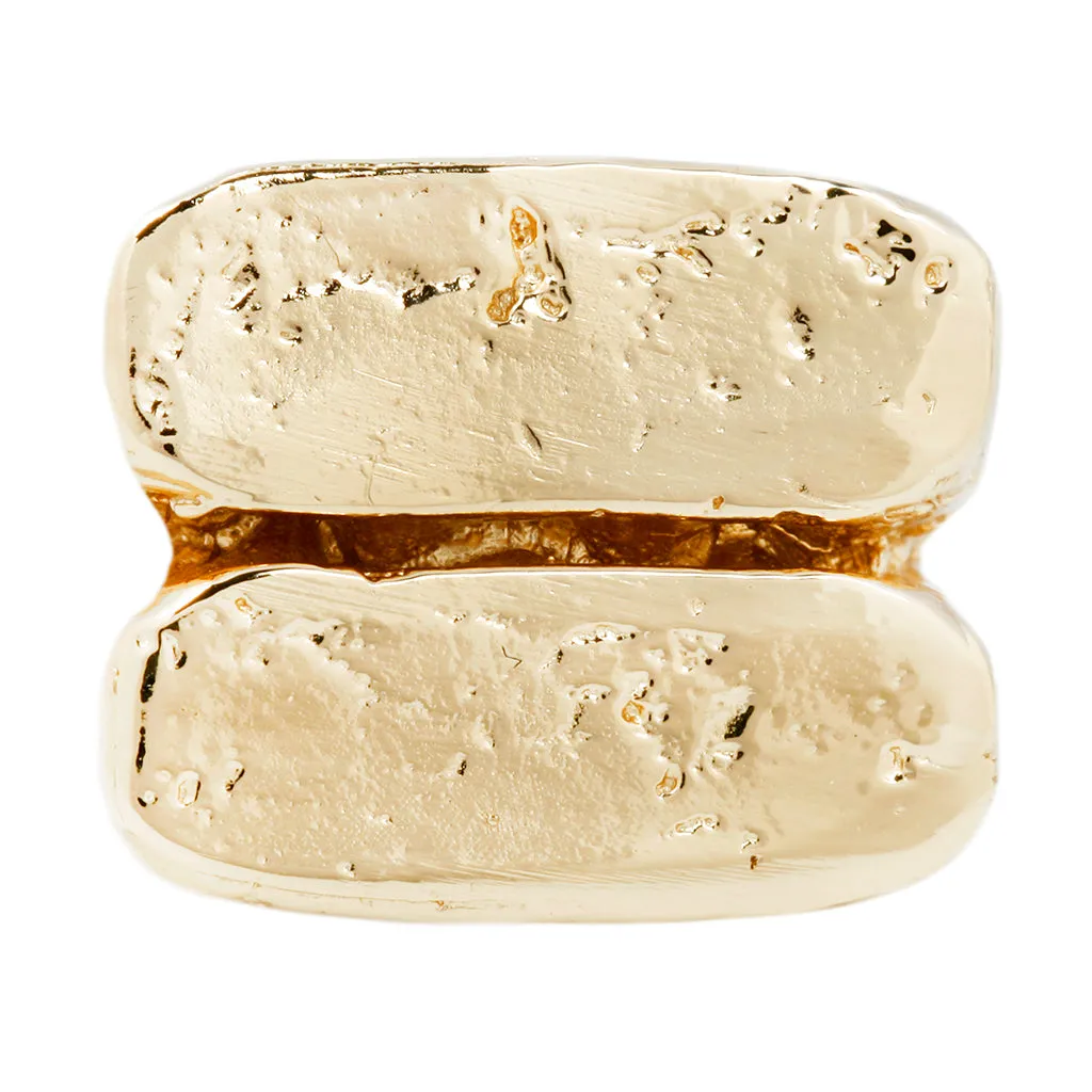 Double Rectangle Signet Ring
