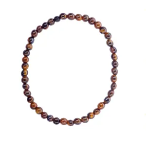Earth's Elements - Tigers Eye Gemstone Beaded Beaded Bracelet