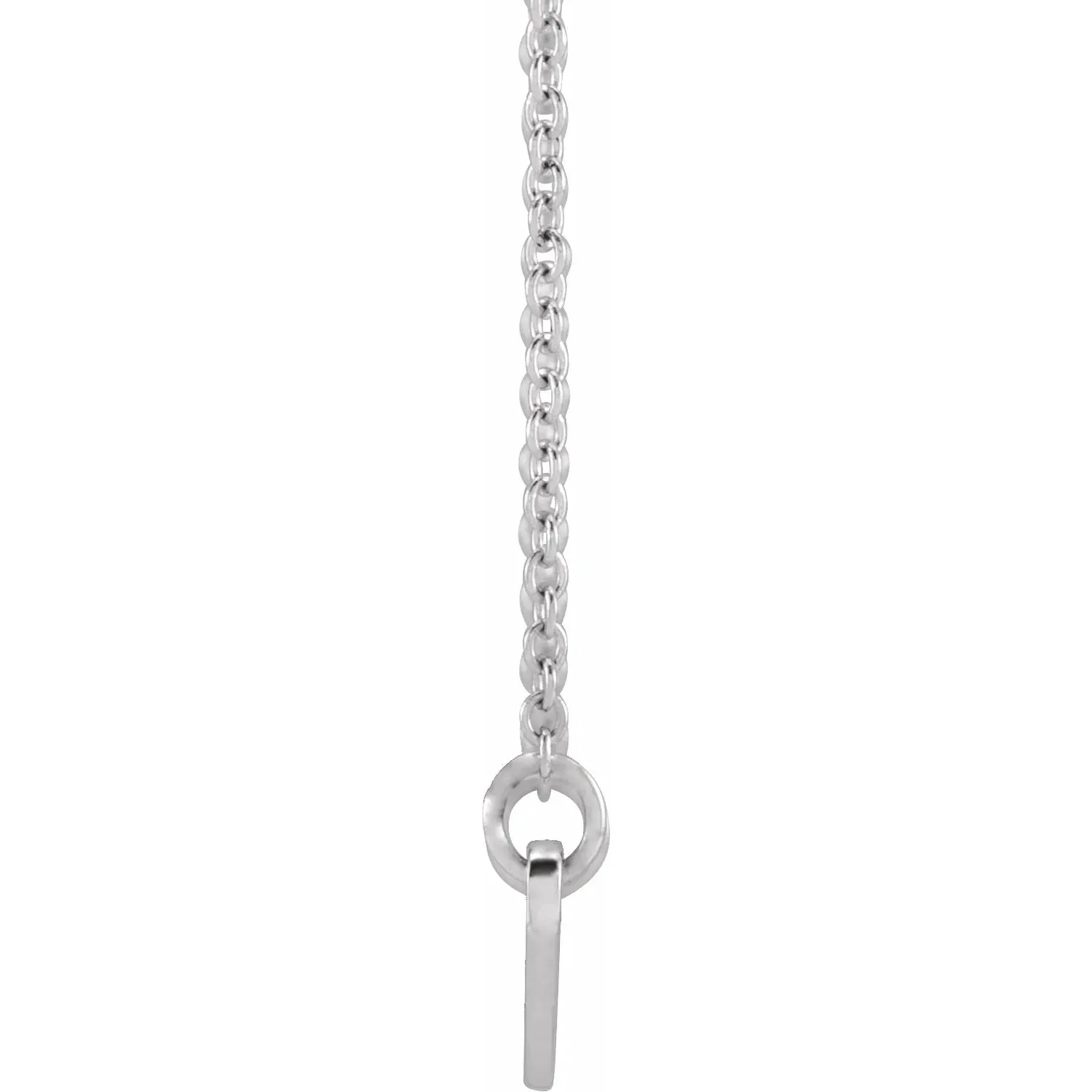 Engravable Curved Bar 18" Necklace 87635