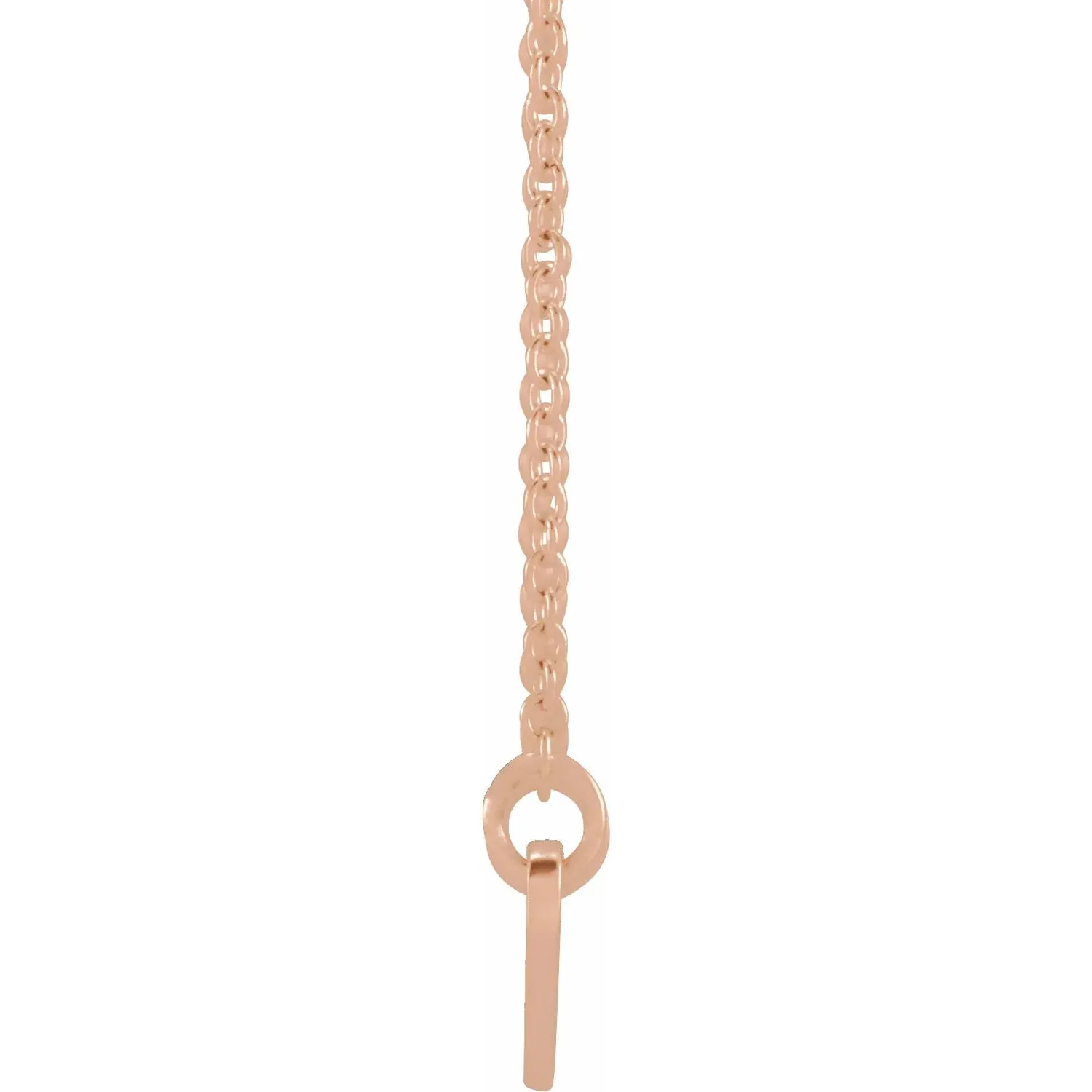 Engravable Curved Bar 18" Necklace 87635