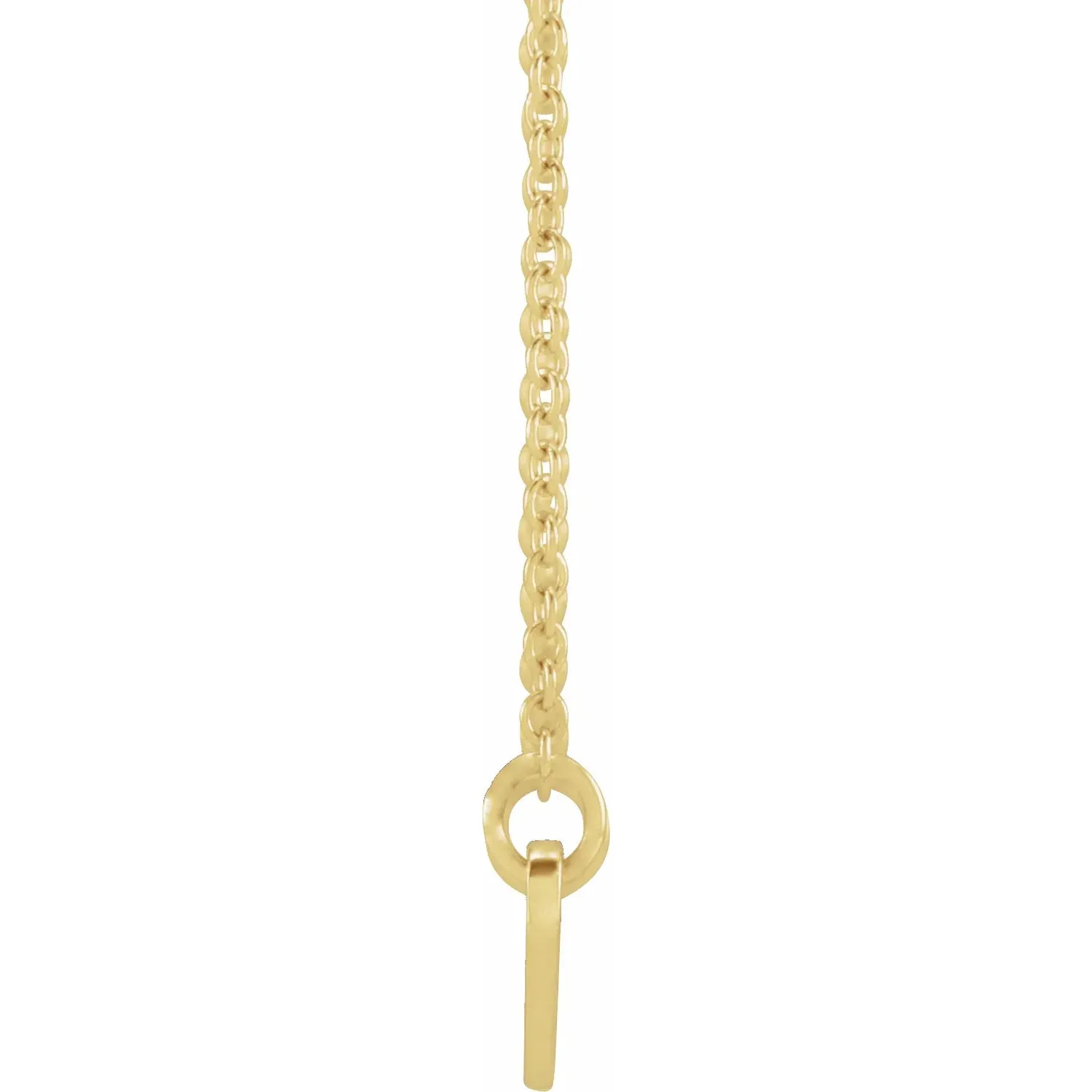 Engravable Curved Bar 18" Necklace 87635