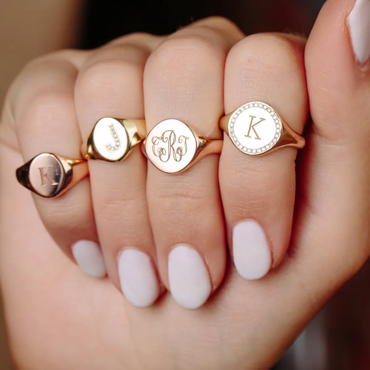 Engraved Signet Ring