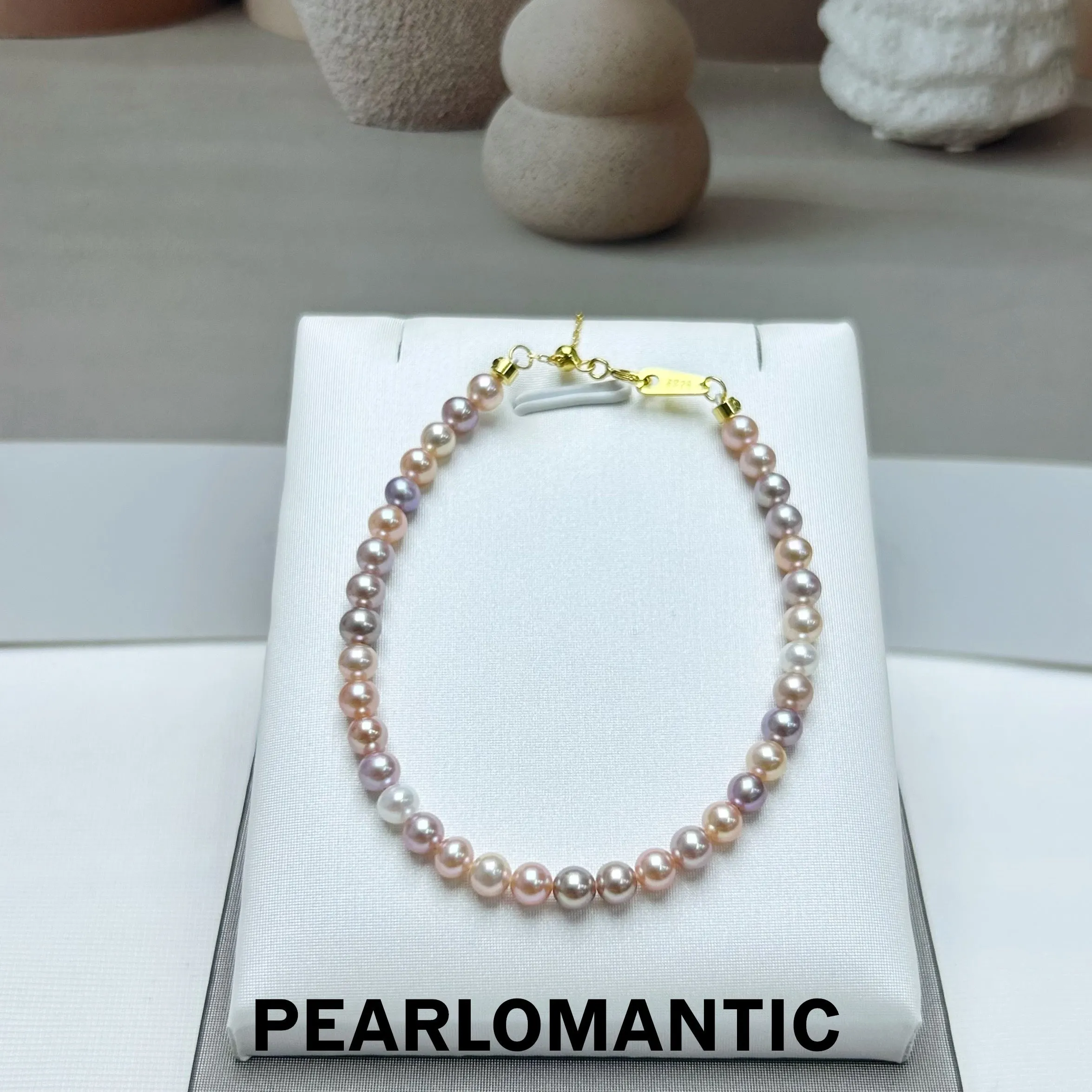 [Everyday Essentials] Freshwater Pearl 4-5mm Candy Color Baby Bracelets w/ S925 Clasp