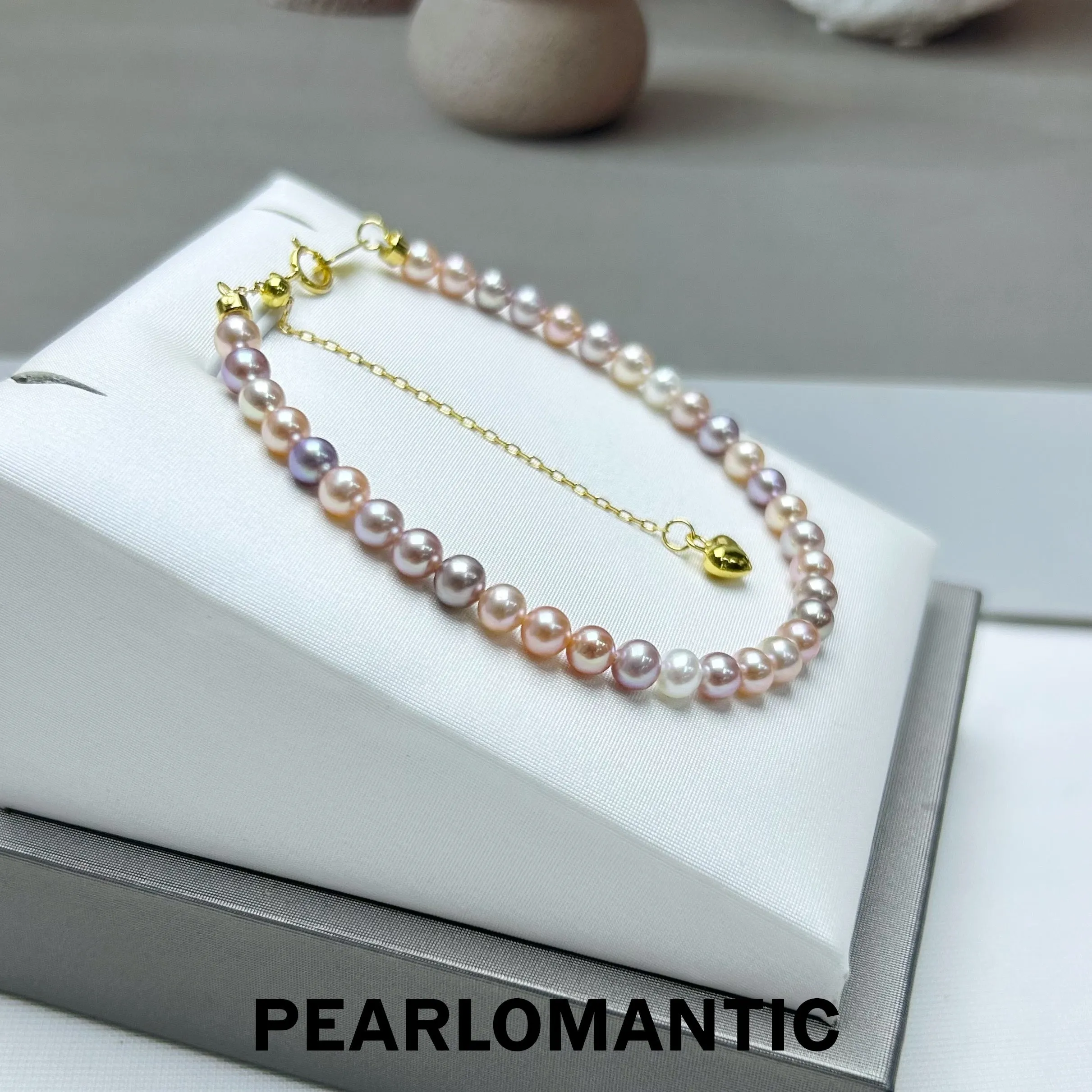 [Everyday Essentials] Freshwater Pearl 4-5mm Candy Color Baby Bracelets w/ S925 Clasp