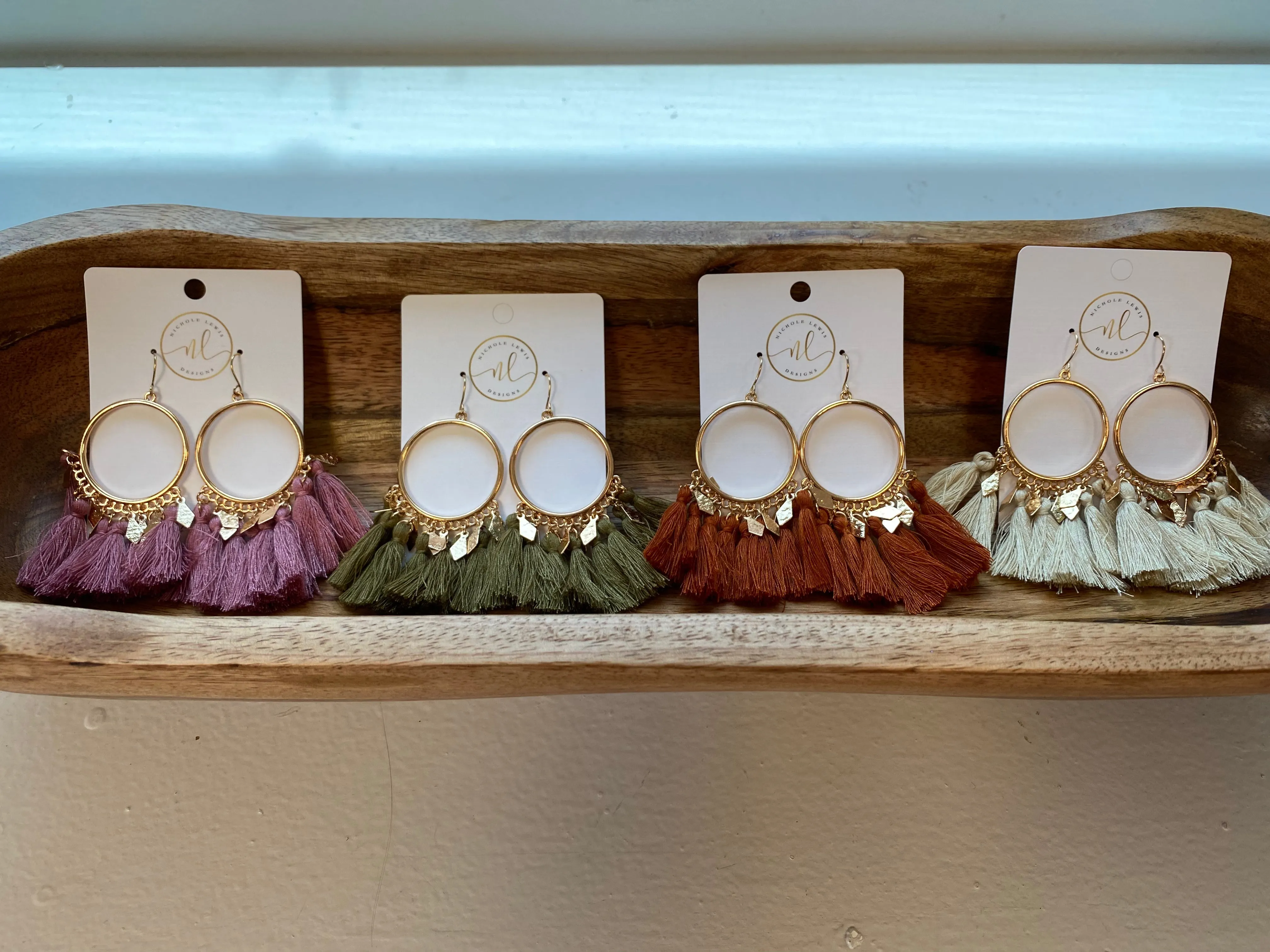 Fall Tassel Earrings