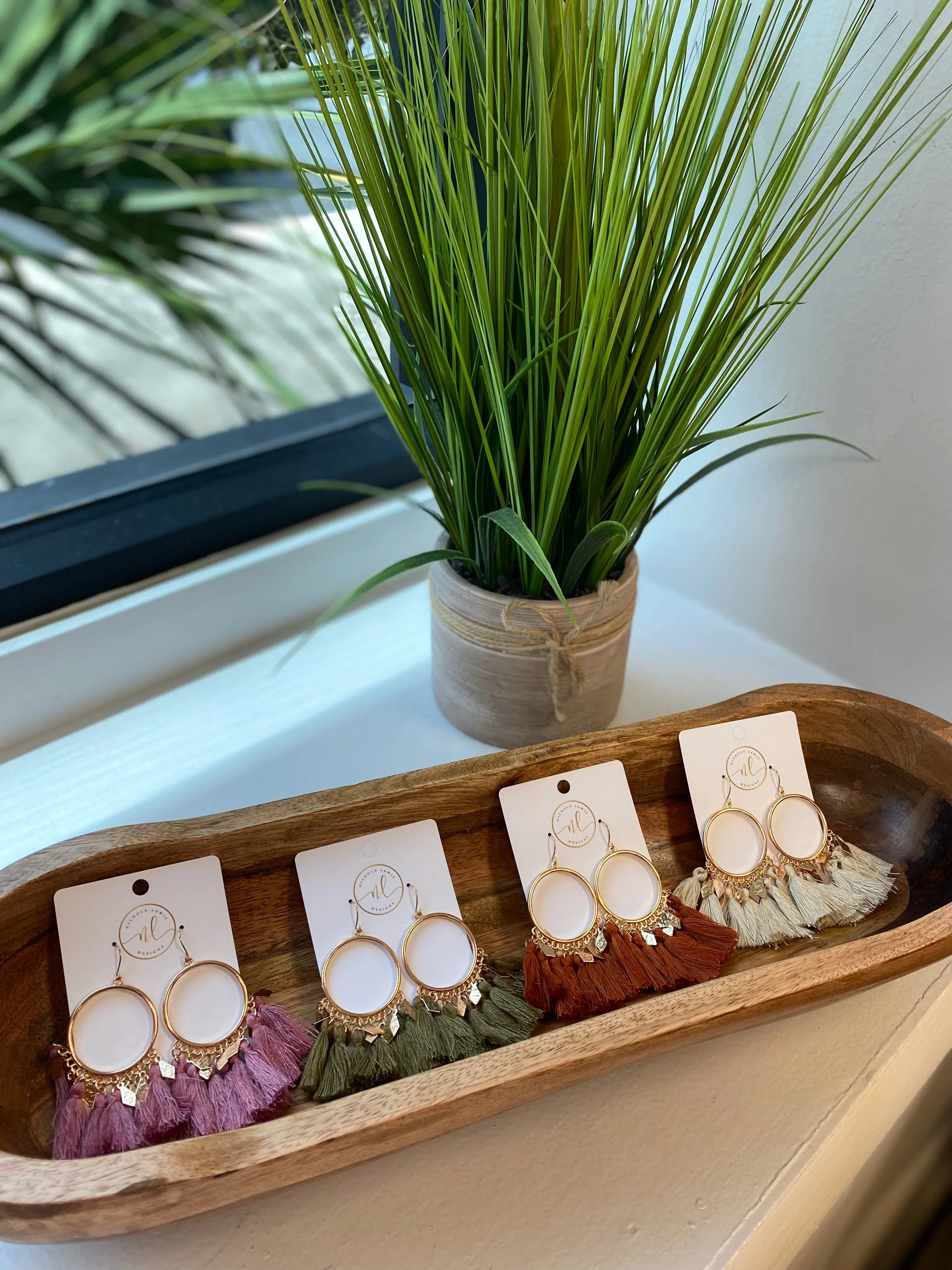 Fall Tassel Earrings