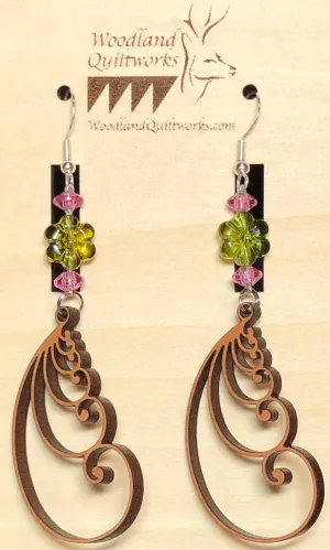 Feather Dangle Earrings 20-10017