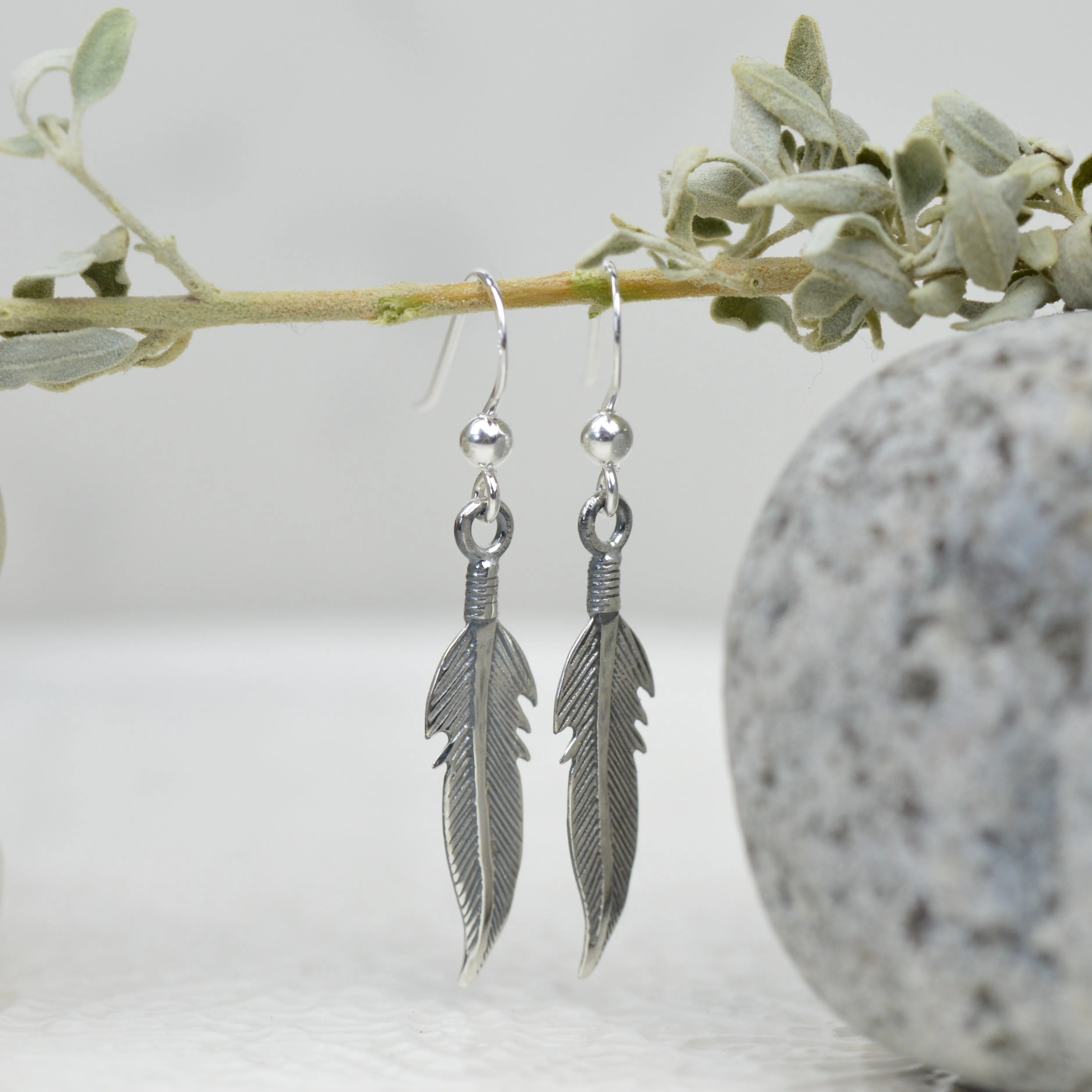 Feather Earrings