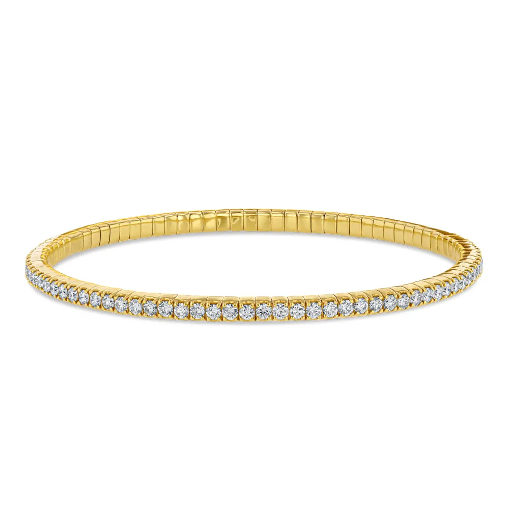 Flexible Diamond Tennis Bracelets