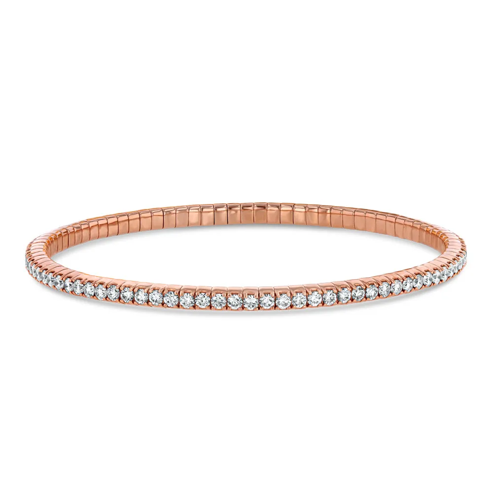 Flexible Diamond Tennis Bracelets