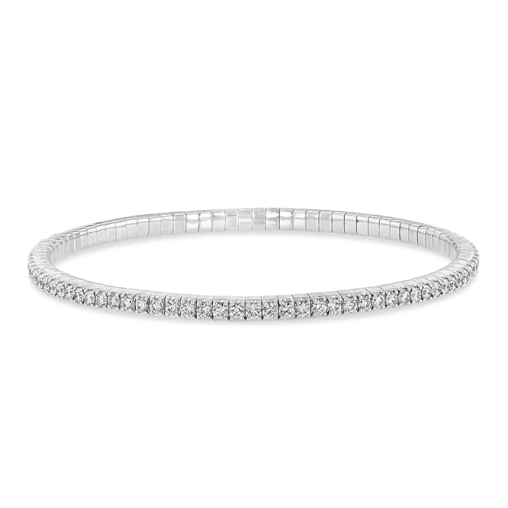 Flexible Diamond Tennis Bracelets