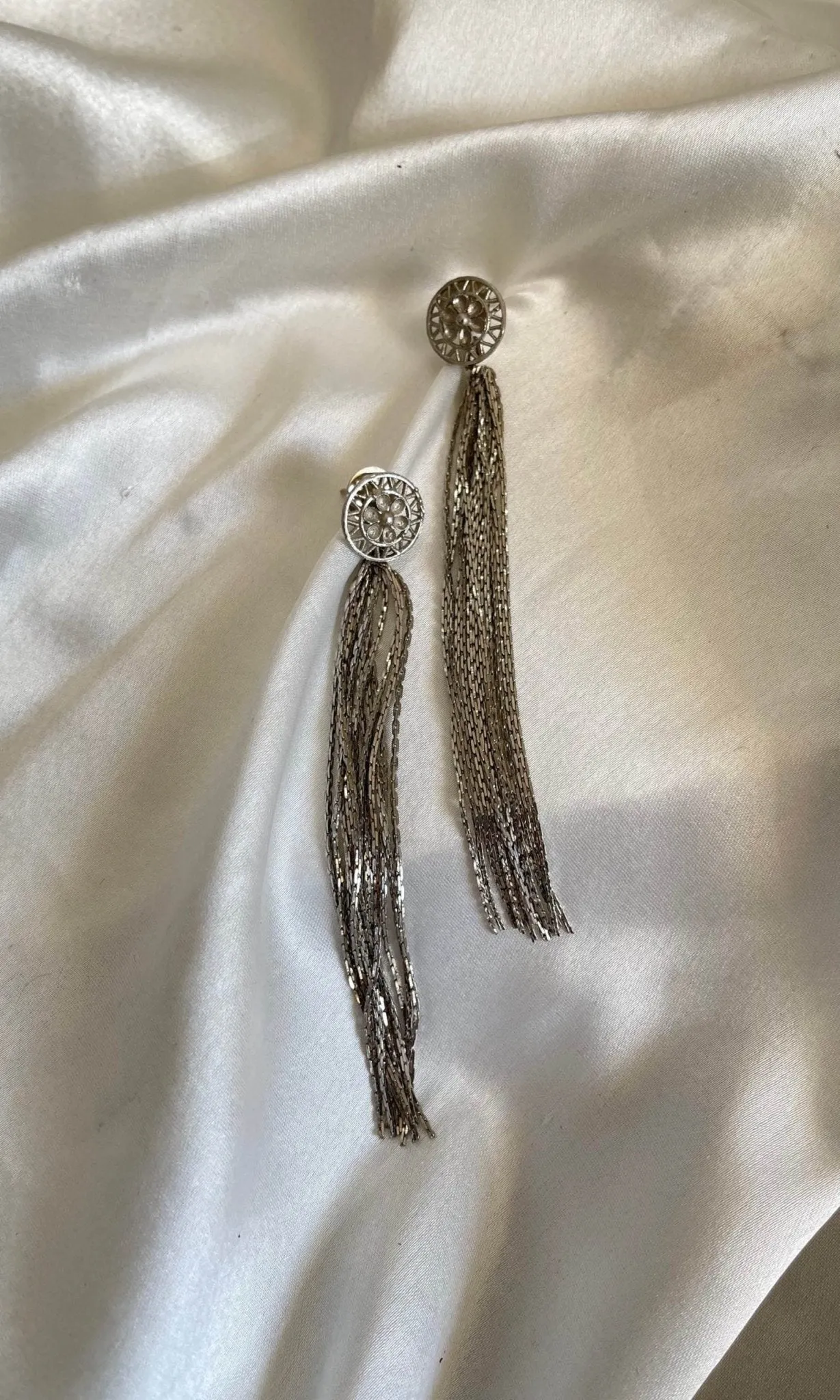 Flora Tassel Earrings