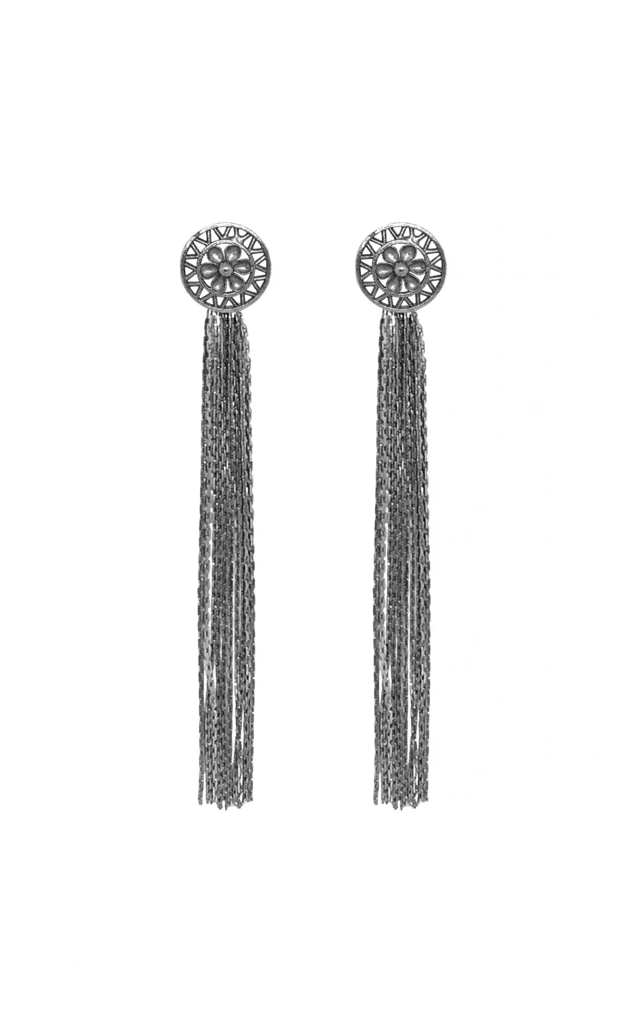 Flora Tassel Earrings