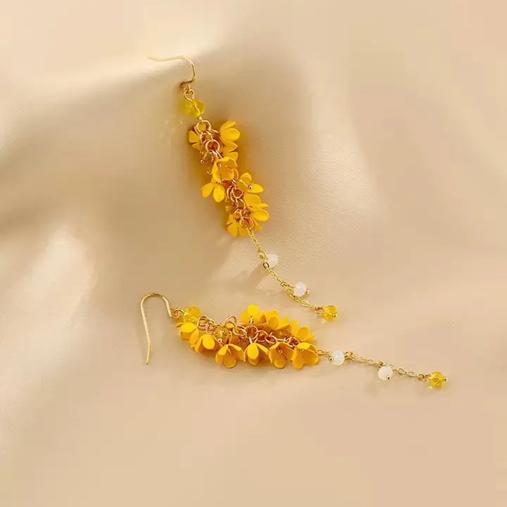 Flower Dangle Earrings