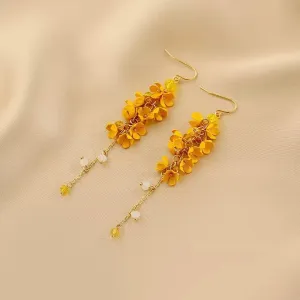 Flower Dangle Earrings