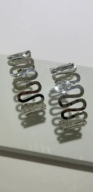 Forever Silver Hoop Earrings