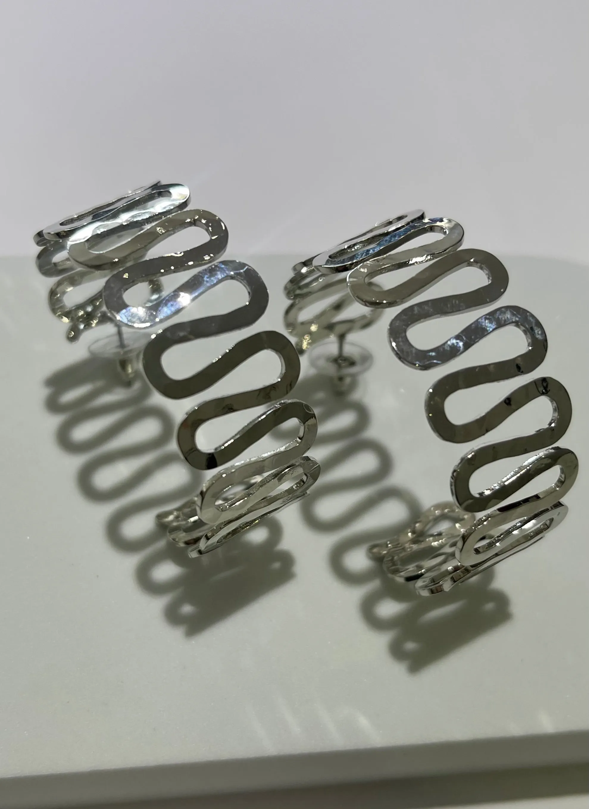 Forever Silver Hoop Earrings
