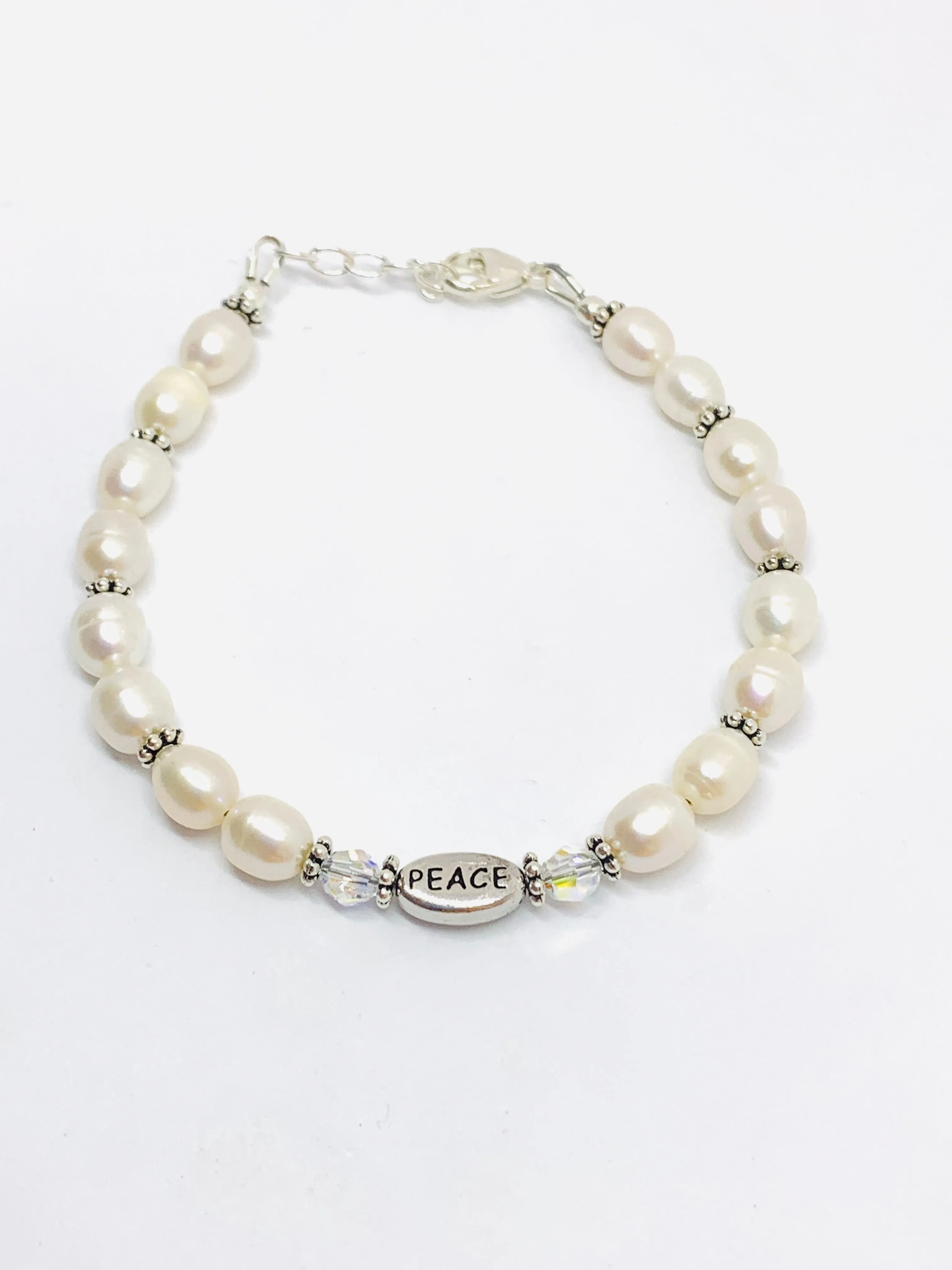 Freshwater Pearl Hope for Maine Bracelet