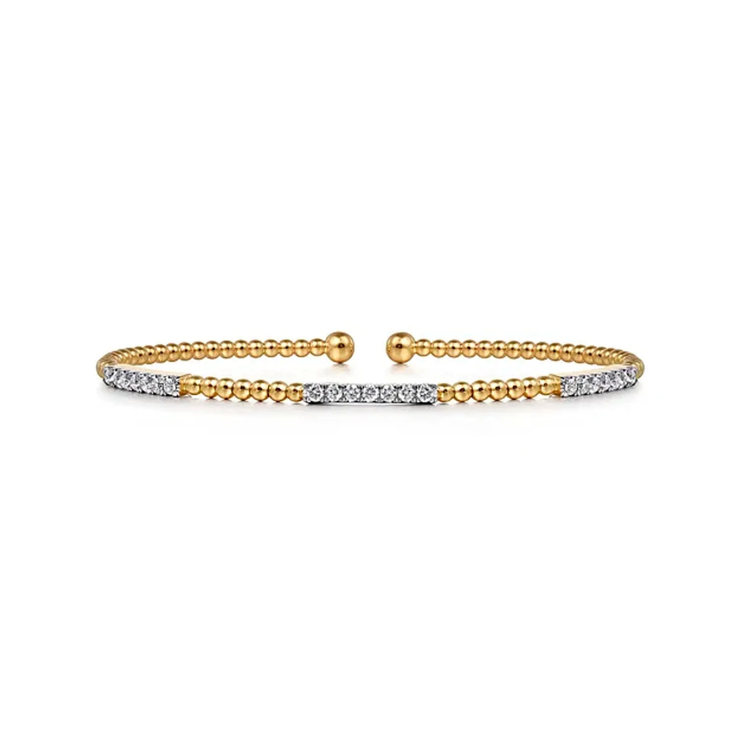 Gabriel & Co. 14k Yellow Gold Diamond Bracelet – BG4217-62Y45JJ