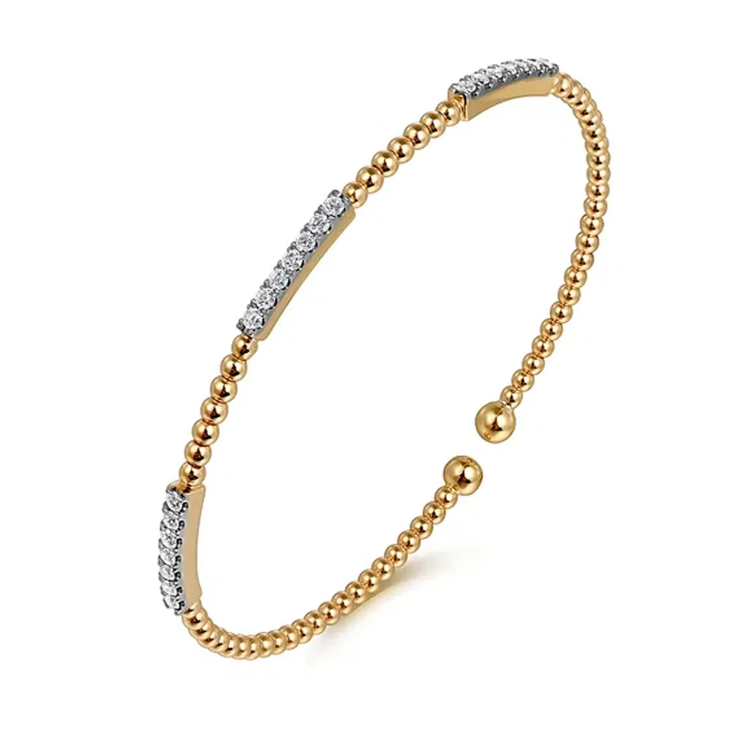 Gabriel & Co. 14k Yellow Gold Diamond Bracelet – BG4217-62Y45JJ