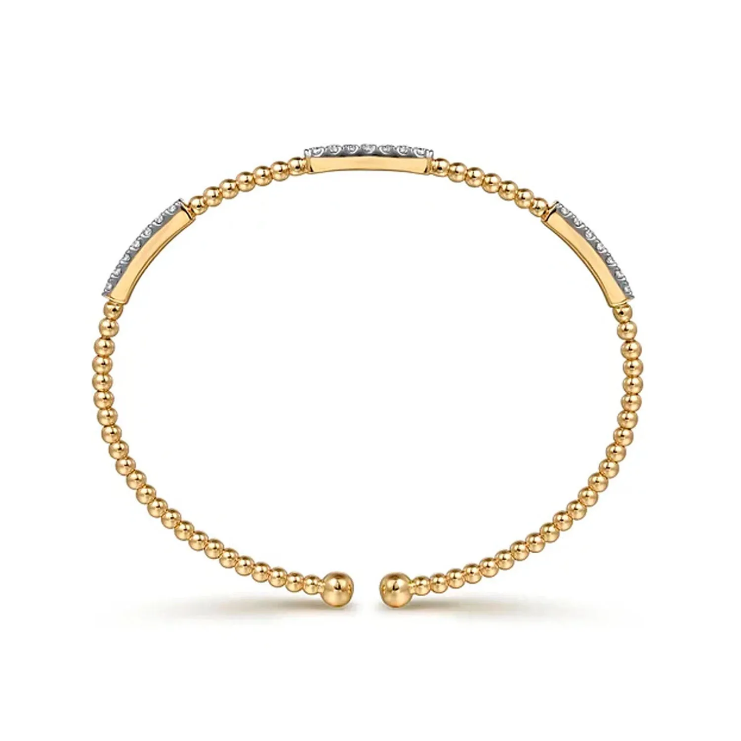 Gabriel & Co. 14k Yellow Gold Diamond Bracelet – BG4217-62Y45JJ