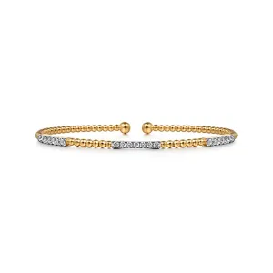 Gabriel & Co. 14k Yellow Gold Diamond Bracelet – BG4217-62Y45JJ