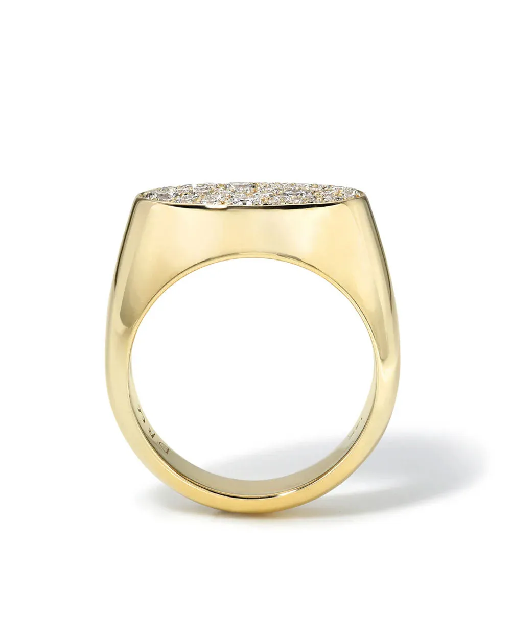 Galaxy Goldie Signet Ring