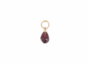 Garnet Pomegranate Seed Charm