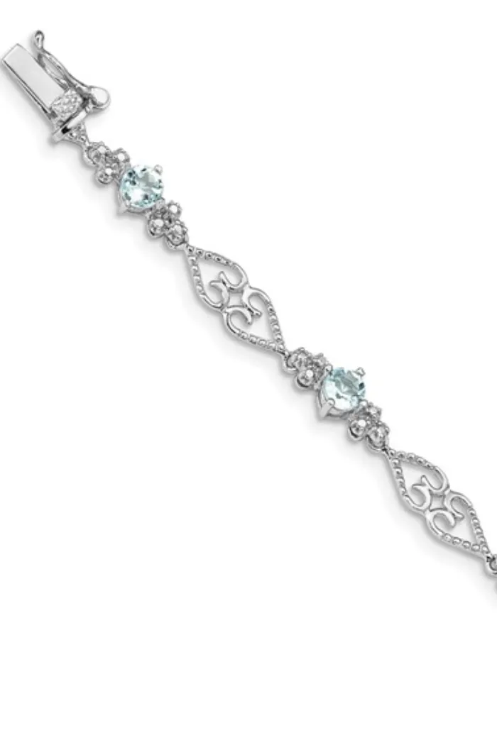 Gemstone & Diamond Bracelets