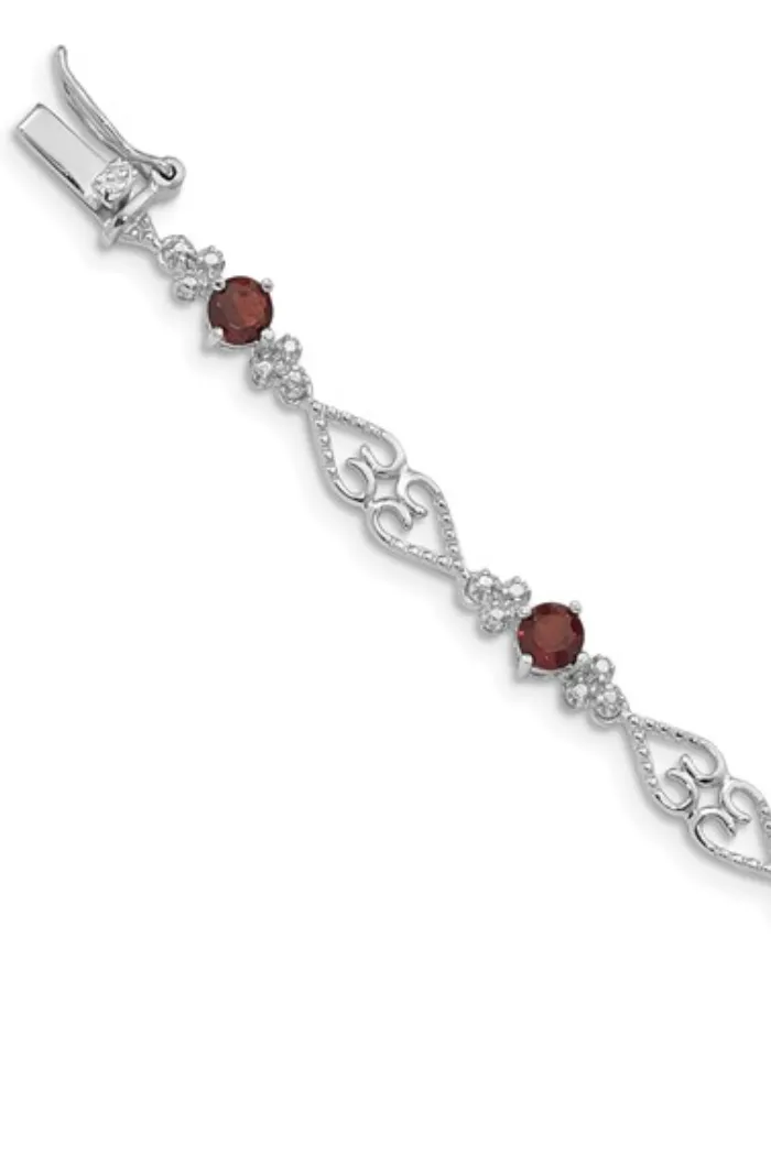 Gemstone & Diamond Bracelets