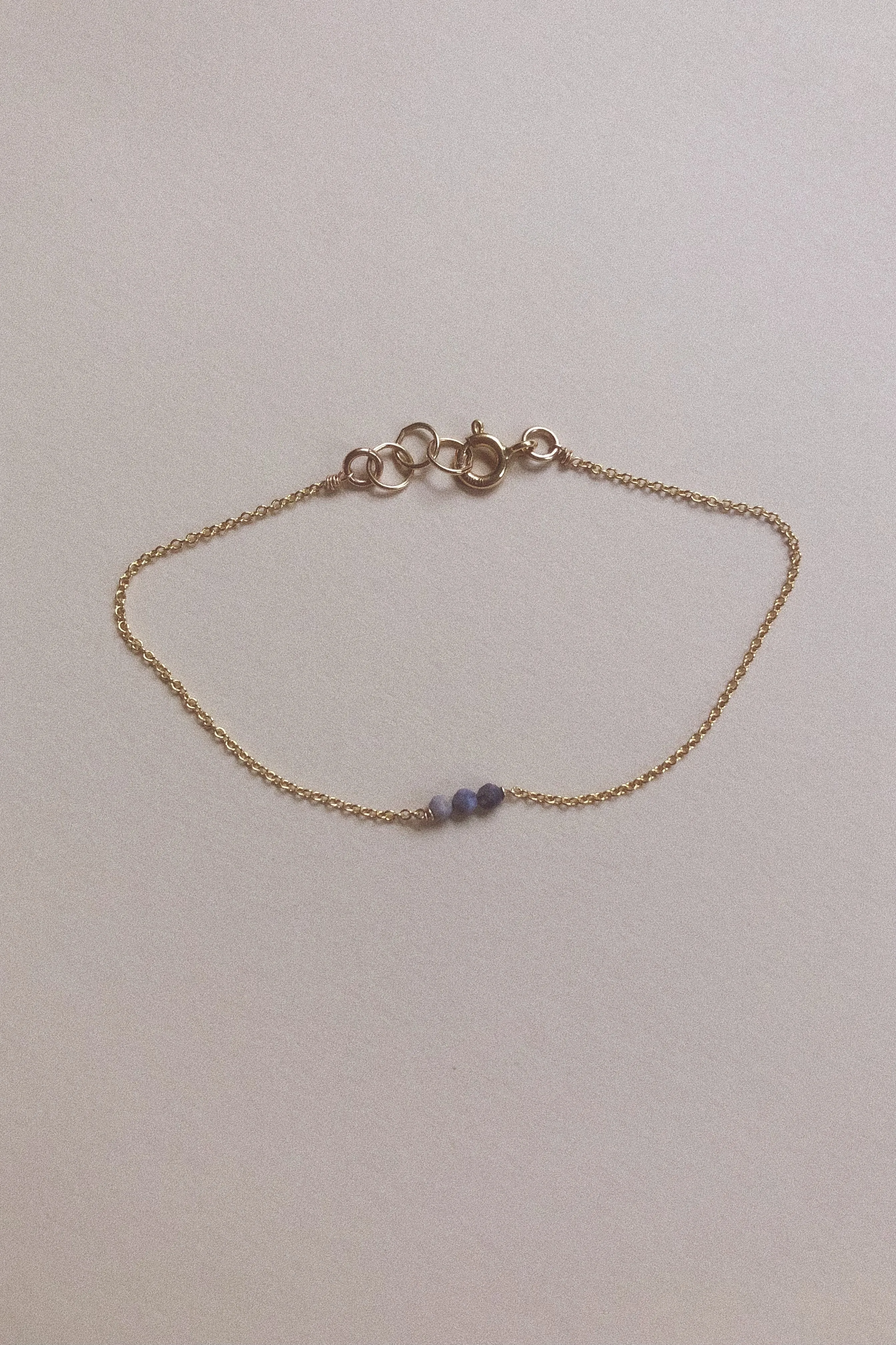 Gemstone Trio Bracelet | Various Stones
