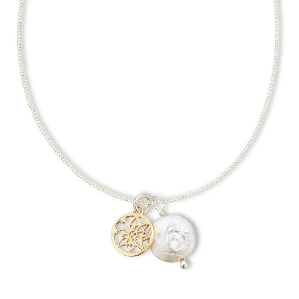 GODDESS AMULET NECKLACE - MANDALA