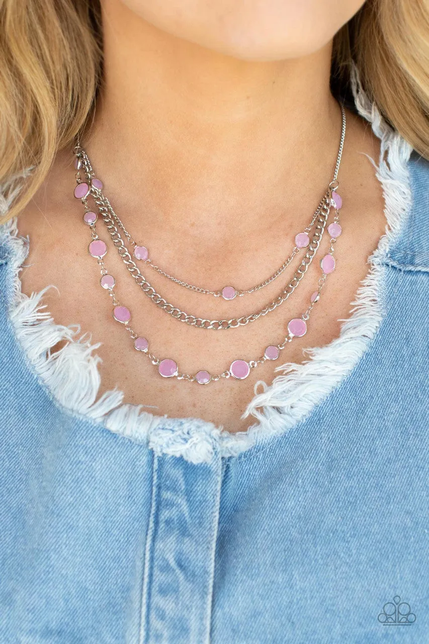 Goddess Getaway Pink Paparazzi Necklace
