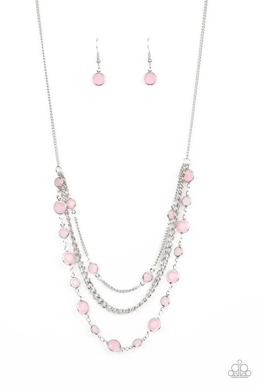 Goddess Getaway Pink Paparazzi Necklace