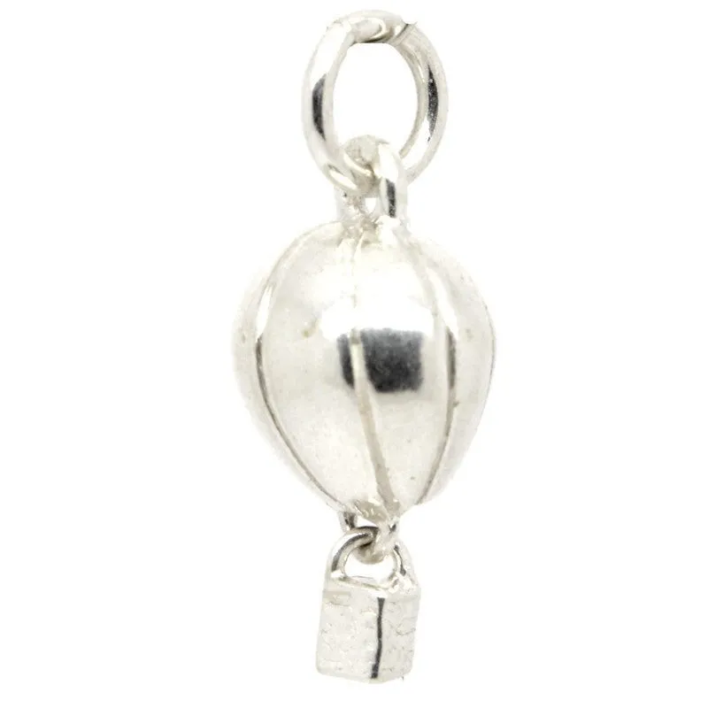 Gold Hot Air Balloon Charm