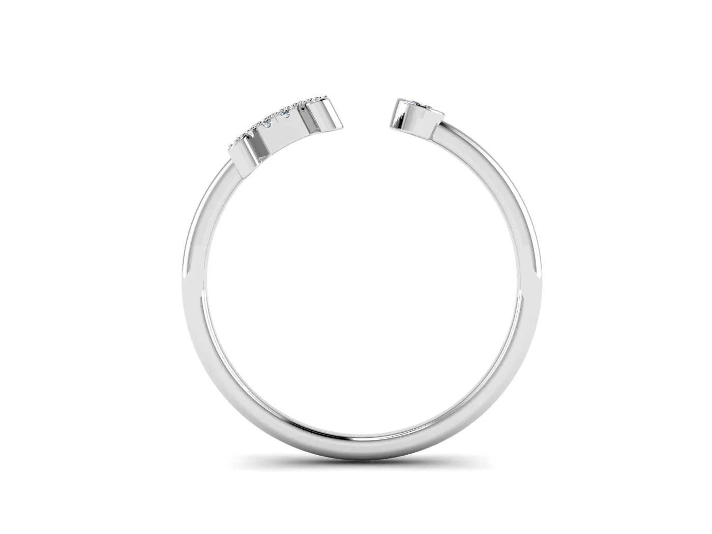 Gold Initial Ring -Signet Letter Rings