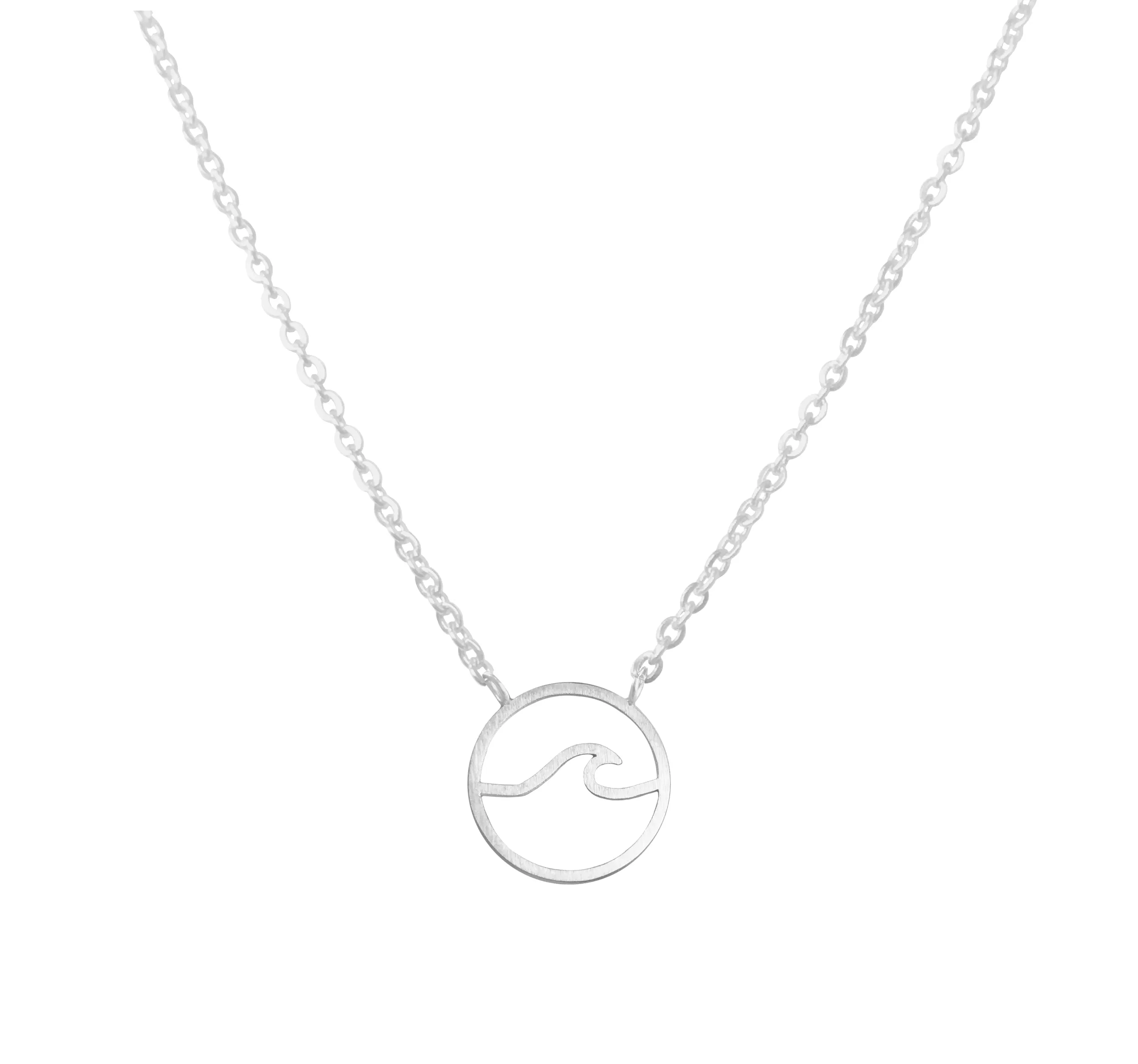 Gold Ocean Wave Victoria Necklace