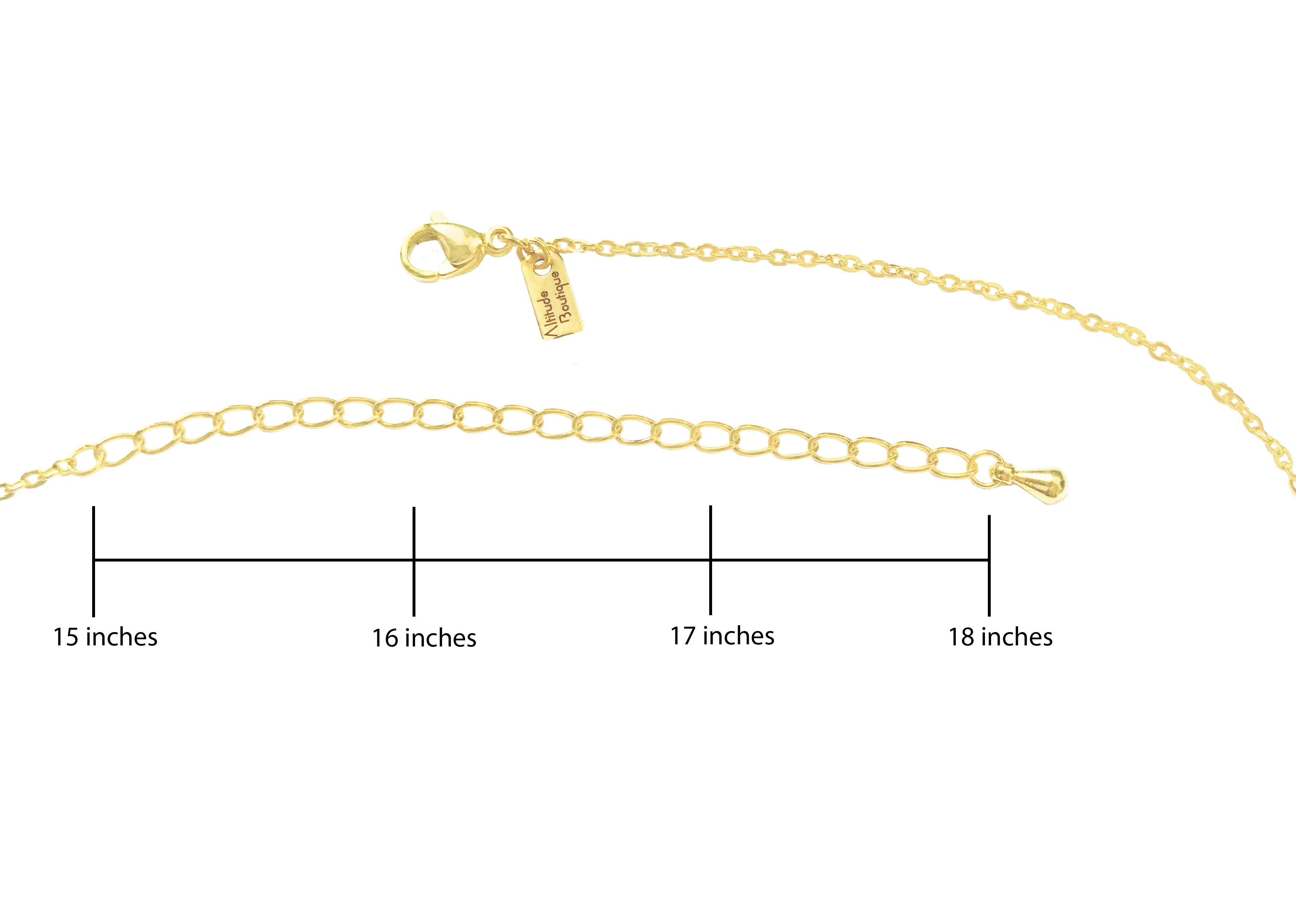 Gold Ocean Wave Victoria Necklace