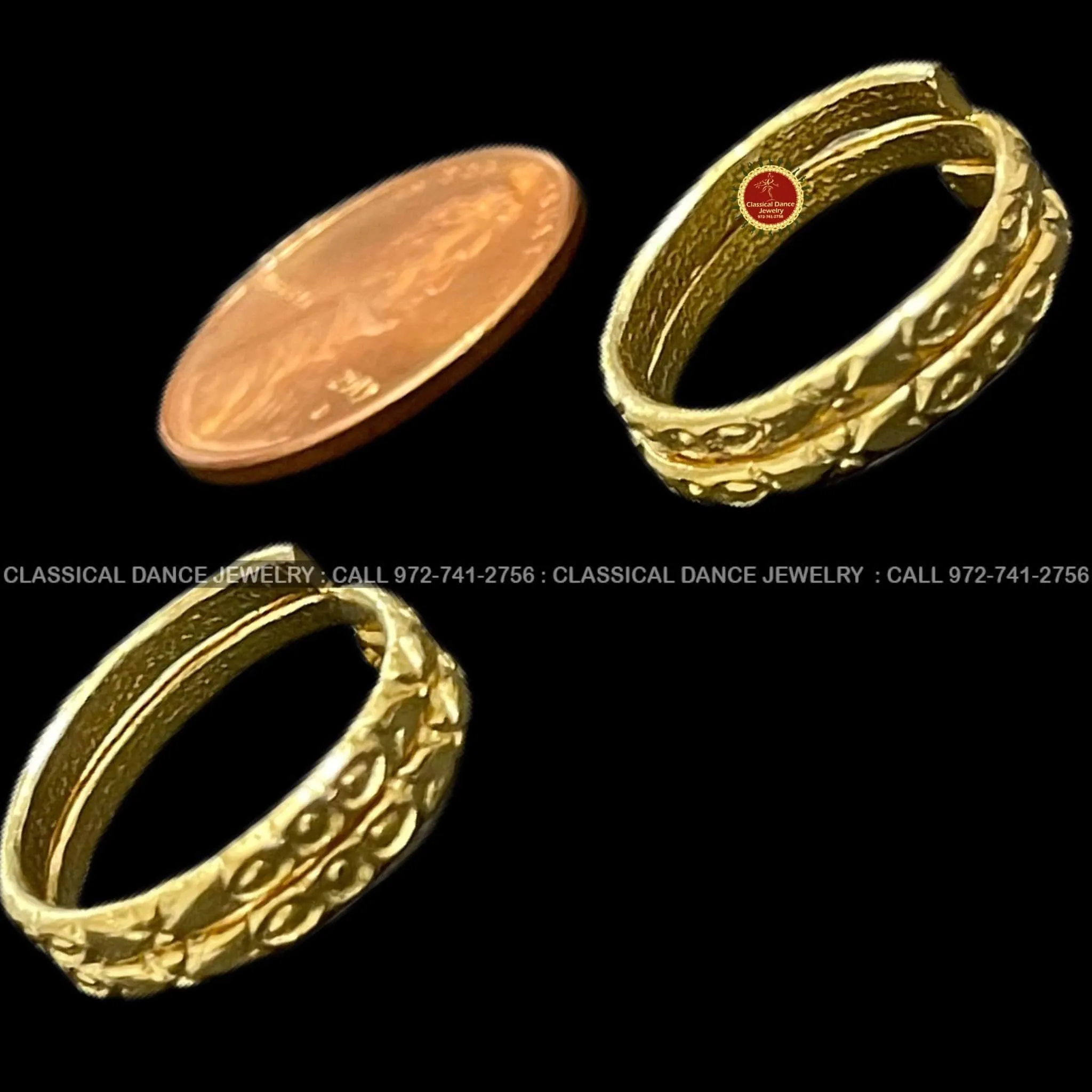 Gold Toe Rings Mattelu Bichhiya Indian Jewelry | Traditional panchaloha | weddings Bharatnatyam, Kuchipudi | Classical Dance Jewelry