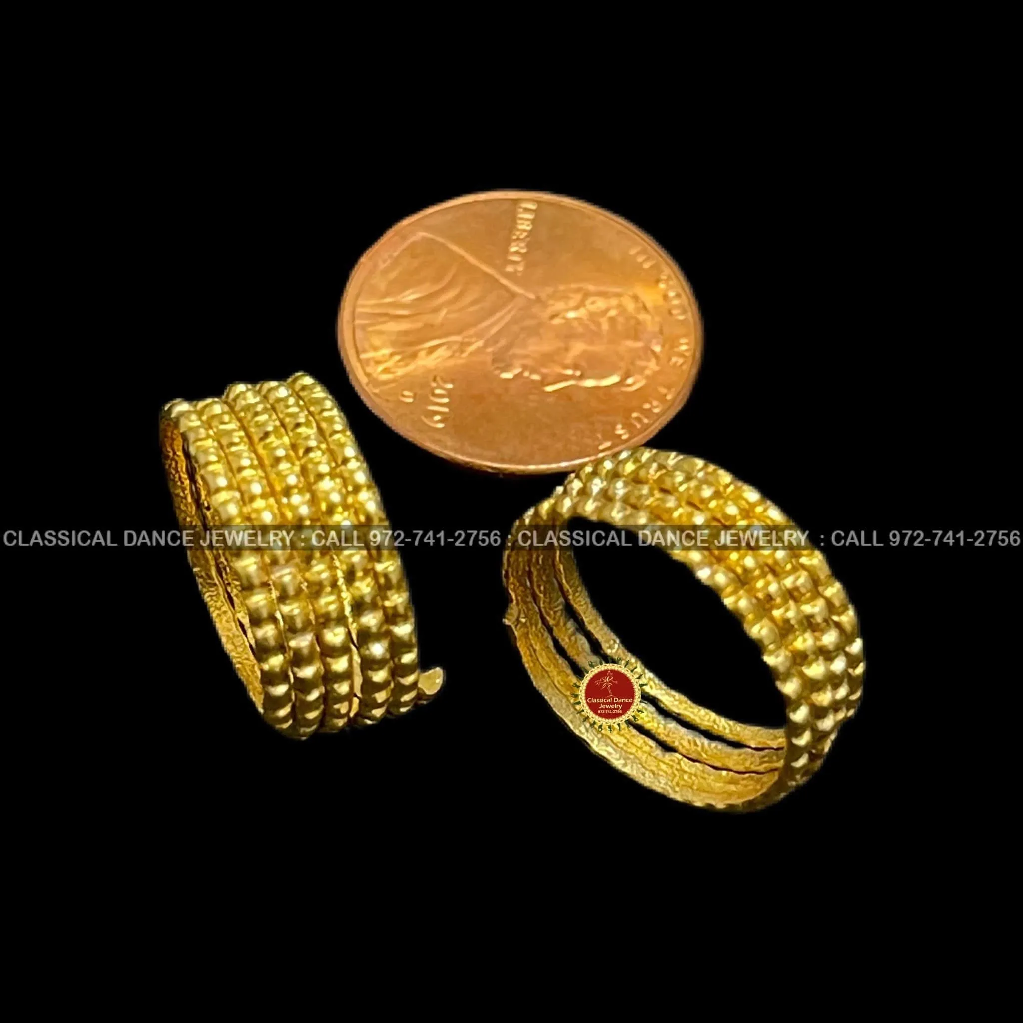 Gold Toe Rings Mattelu Bichhiya Indian Jewelry | Traditional panchaloha | weddings Bharatnatyam, Kuchipudi | Classical Dance Jewelry