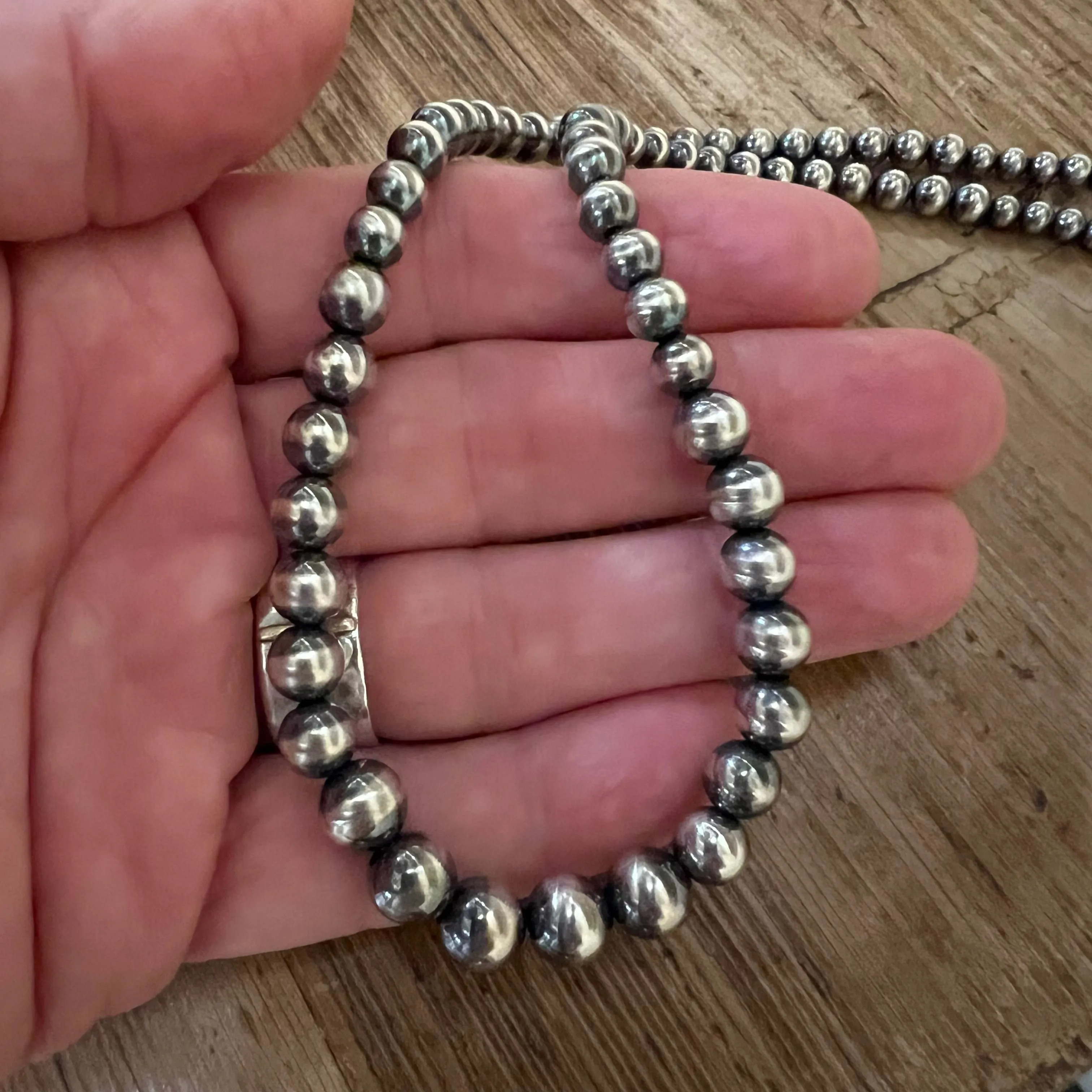 Graduated Navajo Pearl Necklace