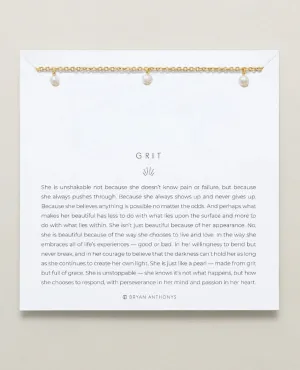 Grit Pearl Choker 14k Gold