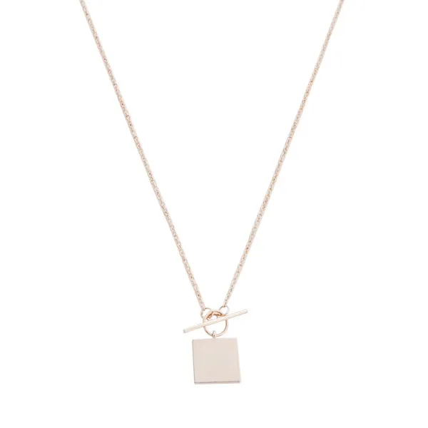 Gwyneth Toggle Charm Necklace